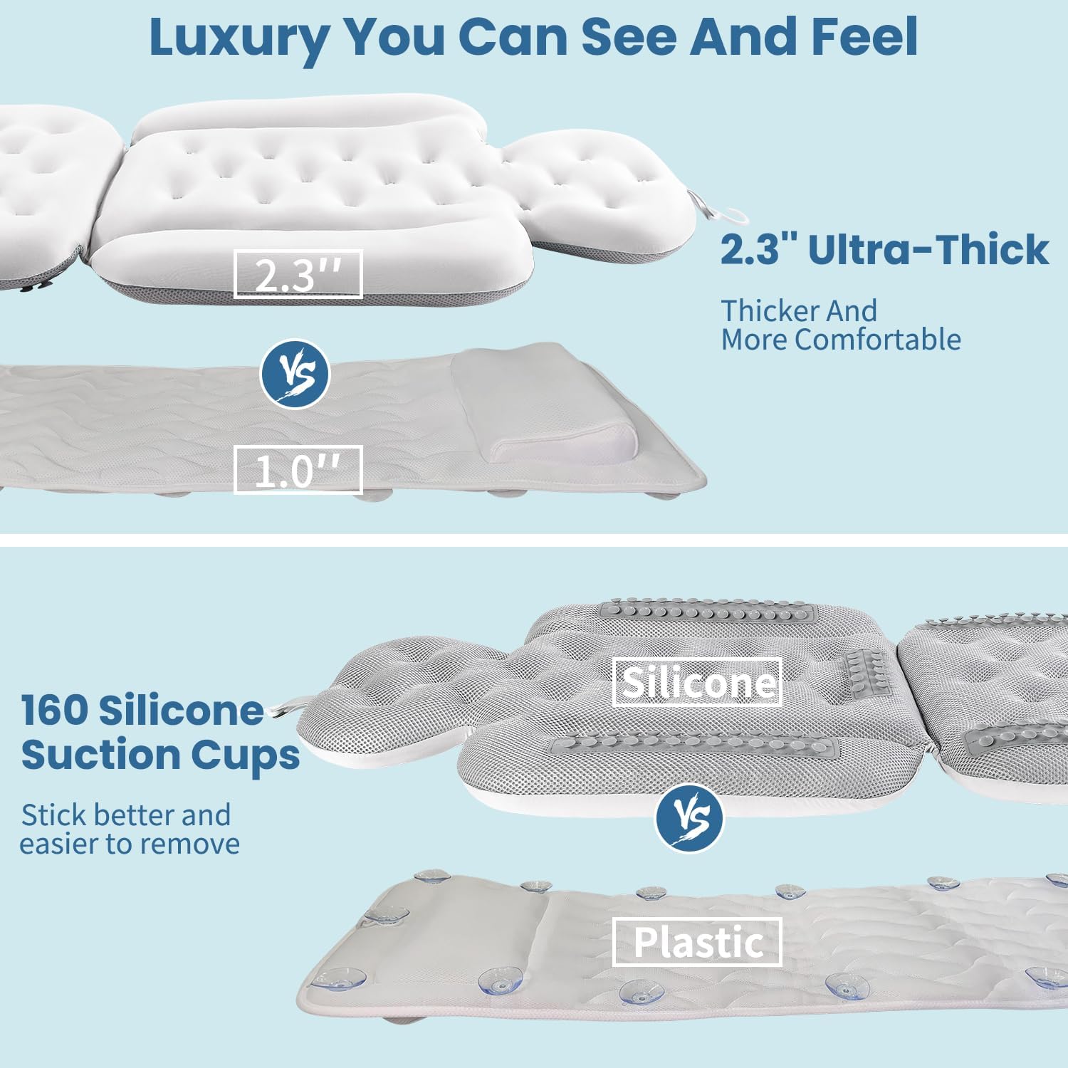 Bath Pillow for Bathtub