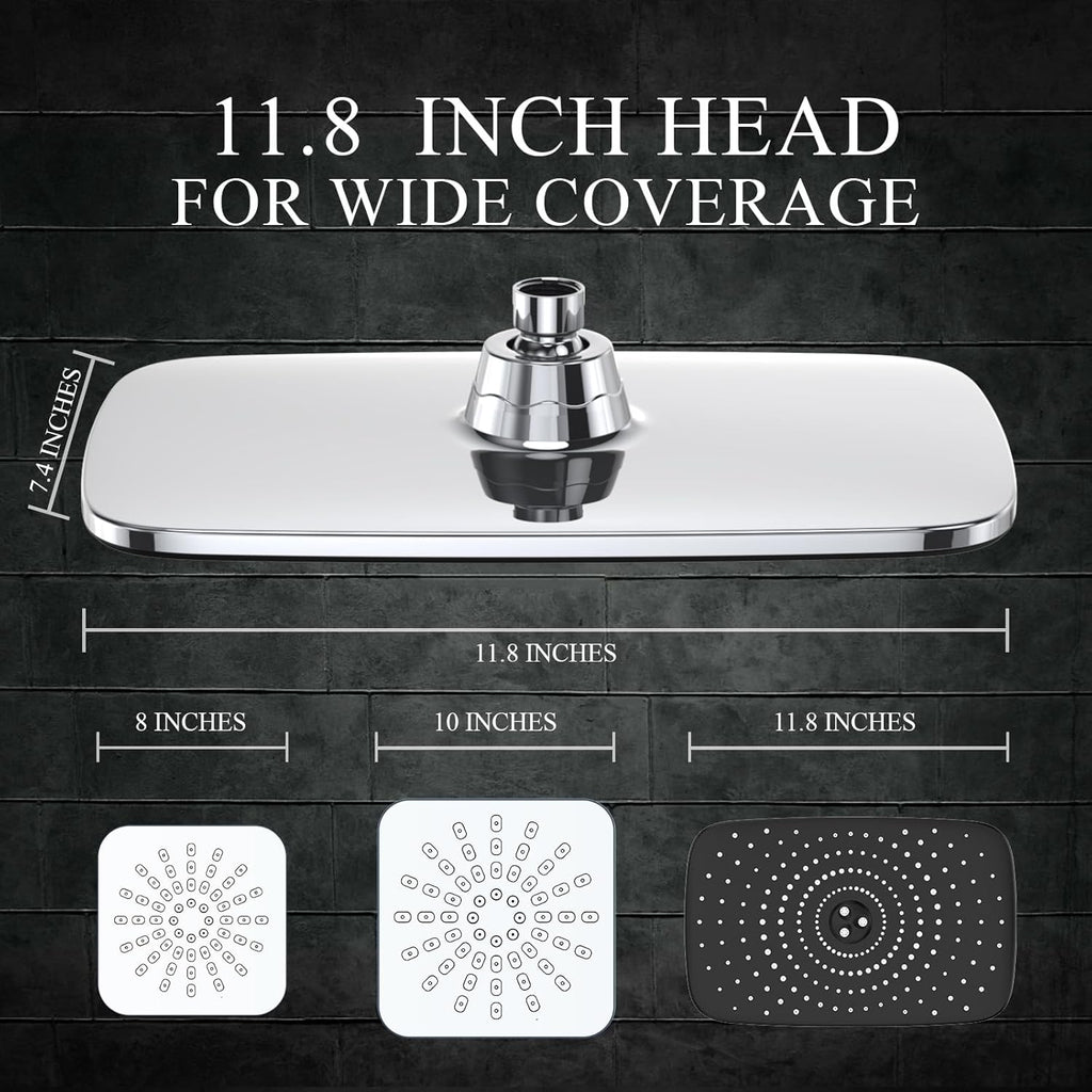 Wide Rain Shower Head