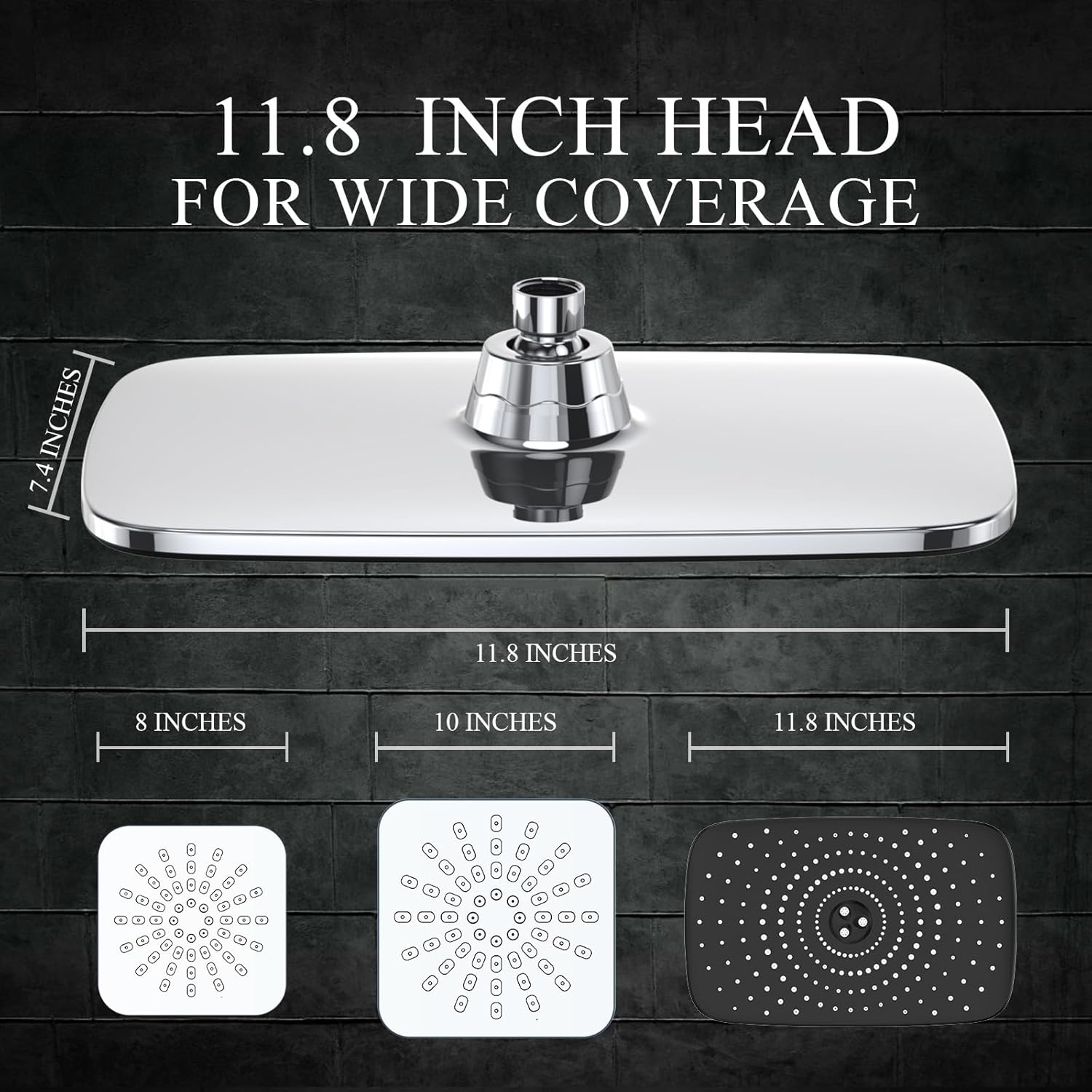 Wide Rain Shower Head