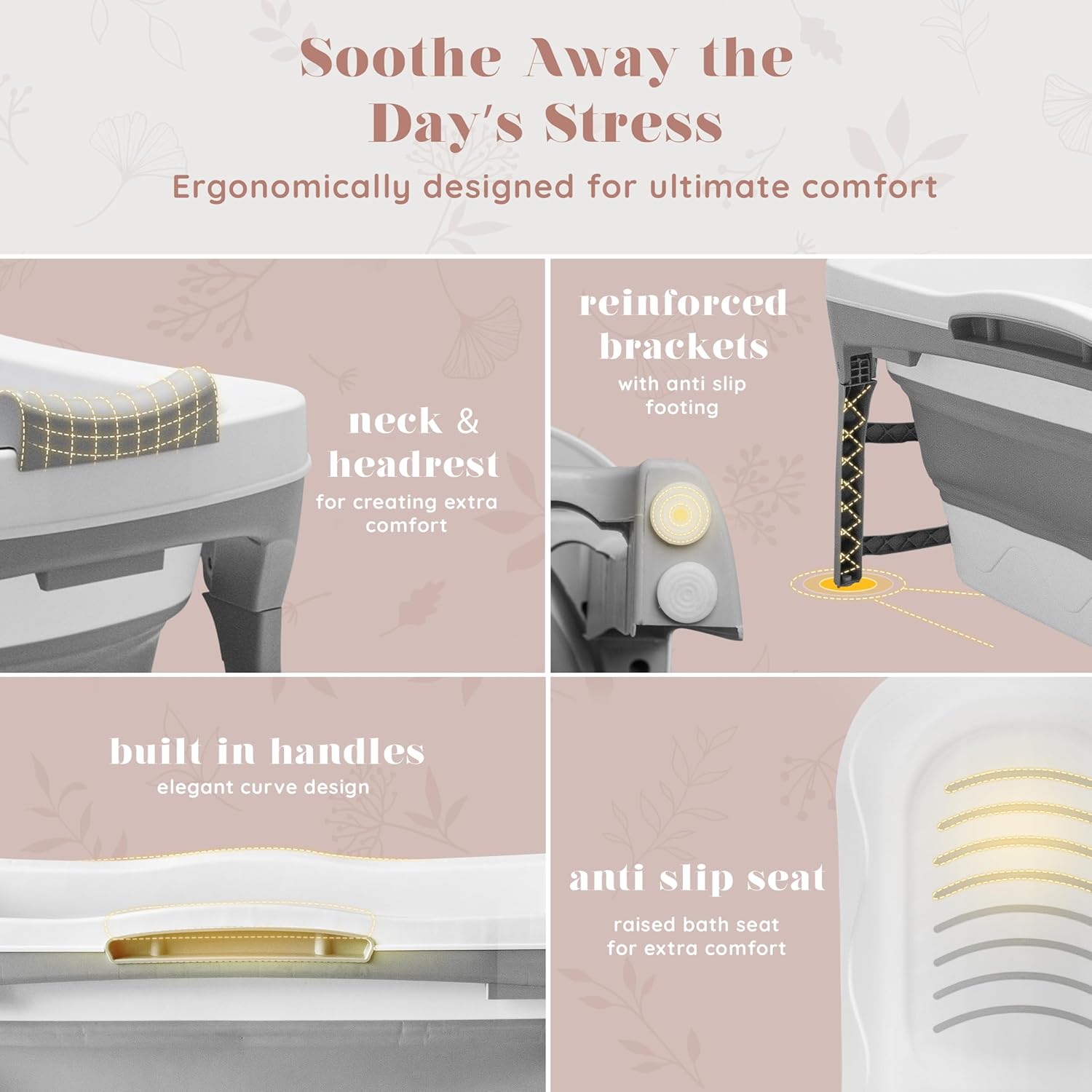 Portable Bathtub for Adult 