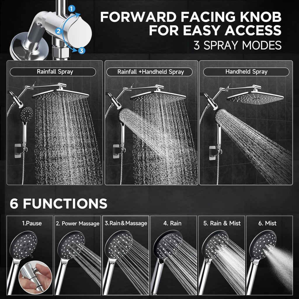 Wide Rain Shower Head